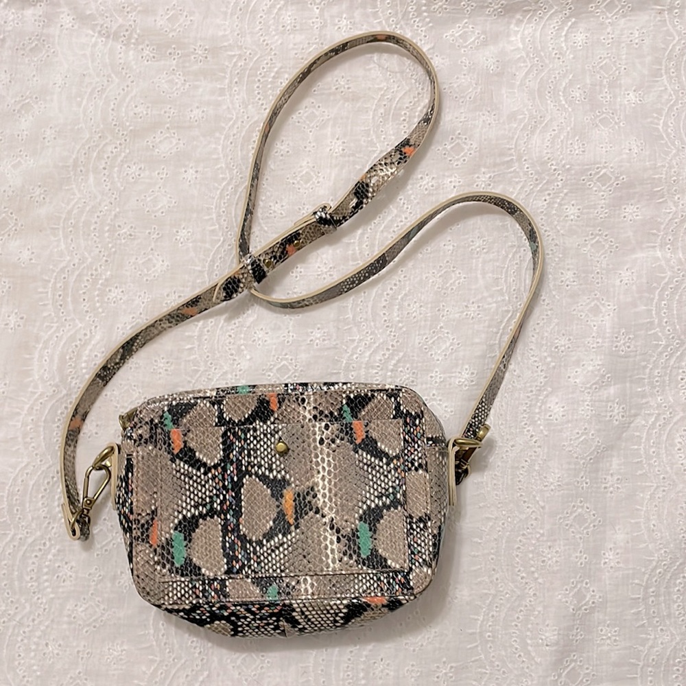 Madewell Multicolor Snake-Print Crossbody Bag - Picture 3 of 10